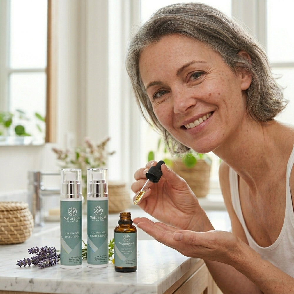 Facial CBD Care 3 Produkter | Indhold: Dagcreme, Natcreme, Hudolie