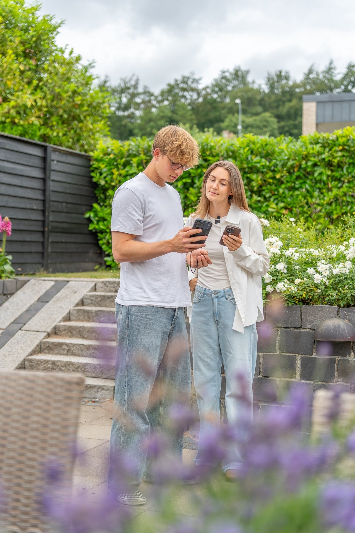Videoholdet gennemser optagelserne