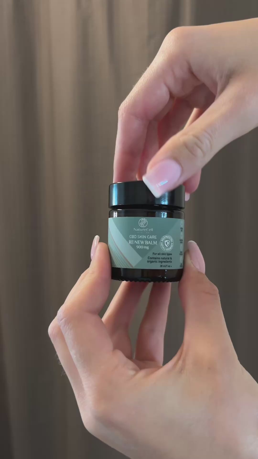 Produktvideo: Re-New Balm | 30ml med CBD